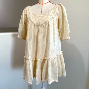 Free People Baby doll dress XS